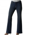 Levi's perfectly shaping 512 jeans feature a slimming tummy panel and distinctive stretch denim for a flattering fit.