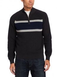 IZOD Men's Shaker Chest Stripe Sweater