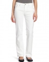 Levi's Women's Classic Demi Curve Straight Cut Jean, White Reflection, 12 Medium