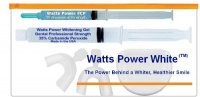 Watts Power White Optimized Professional 35% Teeth Whitening Kit with NEW FCP Enamel Booster Gels Plus Teeth Trays