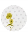 Artsy florals and funky dot designs collide on the eclectic and dreamy Watercolors Citrus salad plates from Lenox Simply Fine. A sleek silhouette and sophisticated palette of gray, white and olive create a fresh, modern look for casual meals. (Clearance)