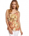 Sag Harbor Women's Sublimation Scoop Tank Top