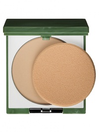 Superpowder Double Face Makeup. Powder and foundation combined. Long-wearing full-coverage powder that works as an over-foundation finisher or as a powder foundation. Extra-cling power for double coverage. Lends a smooth, matte, skin-perfection finish. 0.35 oz. 