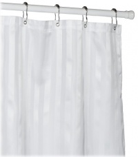 Croscill Fabric Shower Curtain Liner, White