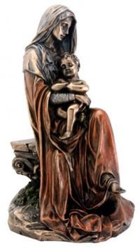 Madonna and Child -Virgin Mary and Baby Jesus Statue