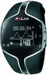 Polar FT80 Heart Rate Monitor Watch (Black)