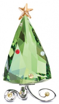 Swarovski Crystal Figurine, Christmas Winter Tree