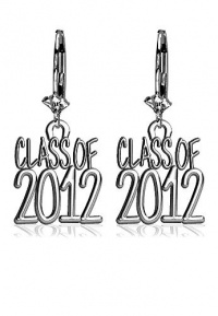 Small Class of 1953 Reunion Earrings, 11mm in 14K White Gold