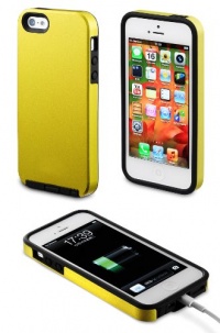 Acase Dual Layer iPhone 5 Case / Cover (Apple iPhone 5) - Superleggera Pro Fit for New iPhone 5 (Gold)