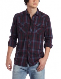 ambiguous Men's Alistair Long Sleeve Woven Shirt