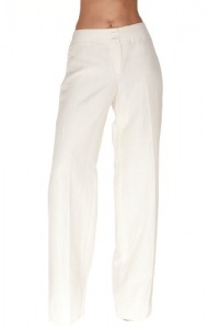 Armani Collezioni BEIGE Linen Pants Trousers, 16, Beige