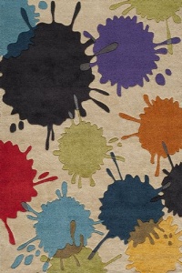 Lil Mo Hipster Collection LMOTWLMT-9IVY5070 Area Rug, 5 by 7-Feet