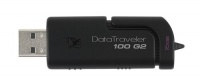 Kingston Digital Inc. 4GB DataTraveler 100 Generation2 2.0 USB DT100G2/4GBZ - Black