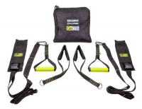 GoFit Gravity Straps Suspended Body Weight Training System with Carry Bag and Bob Harper Training DVD