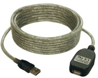 Tripp Lite U026-016 16ft 5M USB2.0 A/A Active Extension/Repeater Cable, 16 Feet