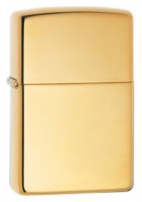 Zippo High Polish Brass Pocket Lighter