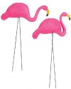 Two 26 Pink Flamingo Party Decoration Yard Ornaments