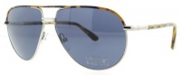 Tom Ford Tf 285 Cole Light Havana/Silver Frame/Blue Lens 61Mm