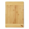 A textural pairing of rubberwood and bamboo gives this durable MIYABI cutting board lasting strength and a richly rustic appearance.