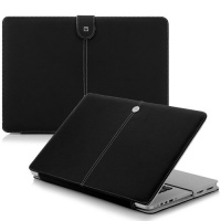 CaseCrown Elite Folio Case (Black) for 15 Inch MacBook Pro with Retina Display