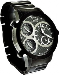 Curtis & Co. 2013 Big Time World Black Stainless Steel on Black Dial Swiss Made Numbered Limited Edition Watch