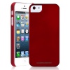 CaseCrown Lux Snap On Case (Red Garnet) for Apple iPhone 5