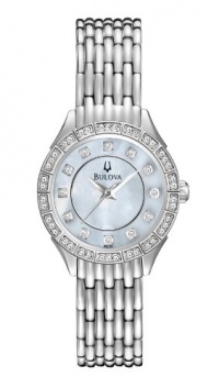 Bulova Women's 96L164 Crystal Accented Bracelet Watch