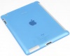 Luvvitt® DOLCE Slim-fit Smart Cover Companion / Compatible TPU Case (BACK COVER only) for iPad 4 & iPad 3 & iPad 2 - Transparent Blue