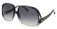 Balenciaga Sunglasses Balenciaga 0141/S 0DBV Black Gray Shaded (JJ gray gradient lens) Size 6115