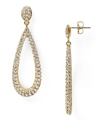 Nadri Open Long Teardrop Earrings