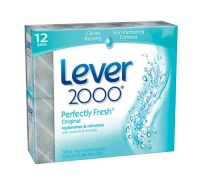 Lever 2000 Moisturizing Bar, Perfectly Fresh Original , 4Ounce Bars in 12Count Packages (Pack of 2)