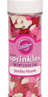 Wilton Jumbo Hearts Sprinkles