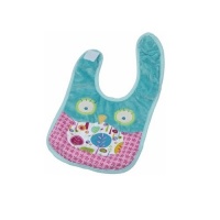 Maison Chic Girl Bib, Owl