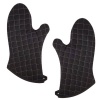 Now Designs Oven Mitt Set of 2, Black