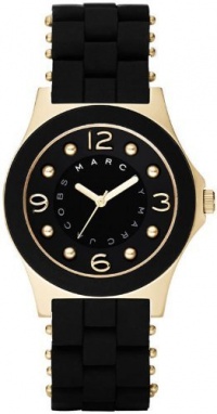 Marc Jacobs Pelly Gold and Black Dial Women's Watch MBM2540