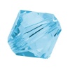 SWAROVSKI ELEMENTS Crystal Bicone 5328 4mm Aquamarine (50)