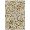 Couristan Eden Spring Blooms Ivory/Azure Area Rug Size - 4 x 6.2 ft.