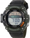 Casio Men's SGW300HB-3AVCF Twin Sensor Multi-Function Digital Green Sport Watch