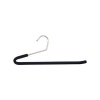 Chrome and Black Friction Slacks Hangers - Set of Three