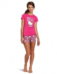 Hello Kitty Juniors Stripe Short Set