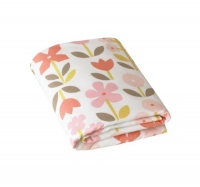 DwellStudio Fitted Crib Sheet, Rosette Blossom