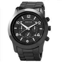 Breda Women's 2308-Gunmetal Jordan Oversized Boyfriend Gunmetal Watch