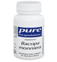 Pure Encapsulations - Bacopa monniera 180 VegiCaps