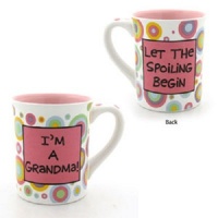 Enesco 4029375 Our Name Is Mud by Lorrie Veasey I'm A Grandma Mug, 4-1/2-Inch