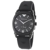 Emporio Armani Men's AR0340 Classic Black Dial Watch