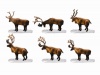 Lionel Polar Express Caribou Animal Pack