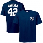 MLB Mariano Rivera New York Yankees Short Sleeve Basic Tee By Majestic