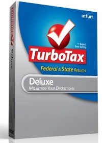 TurboTax Deluxe Federal + E-File + State 2012