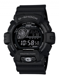 Casio Men's GR8900A-1 G-Shock Tough Solar Digital Black Resin Sport Watch