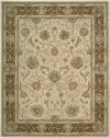 Nourison Rugs Heritage Hall Collection HE27 Mist Round 9' x 9' Area Rug